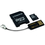 8GB micro SD kort + USB adaptor + SD adaptor