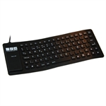 Flexible mini keyboard, sort (DANSK layout)
