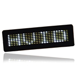 LED Badge, hvid  7 x 23 dioder
