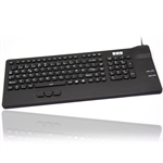 Industri keyboard med indbygget mus, sort (DANSK layout)