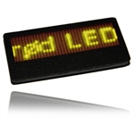 LED Badge, gul 12 x 36 dioder