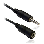 3,5 mm mini jack forl�ngerkabel, 3 meter