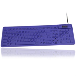 Flexible 2006 mini keyboard, lilla (DANSK layout)