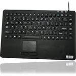 Vandt�t tastatur med touchpad, sort (UK ENGELSK layout)