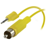 Mini jack hunstik til stereo phono hanstik