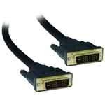 DVI kabel, sort, 1,75m