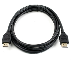 HDMI kabel, sort, 1,0m