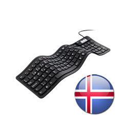 Klik her for at se vore vandt�tte tastaturer med islandsk tastaturlayout!