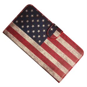 Samsung Galaxy Note 4 / n9100 etui med USA flag