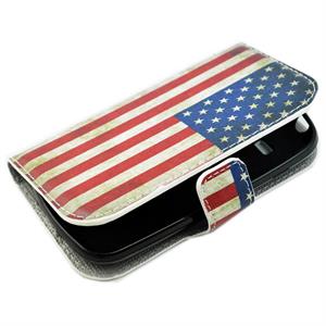 Samsung Galaxy S3 mini mobilpung med USA flag