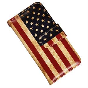 iPhone 4 og 4S luksusetui med det Amerikanske flag