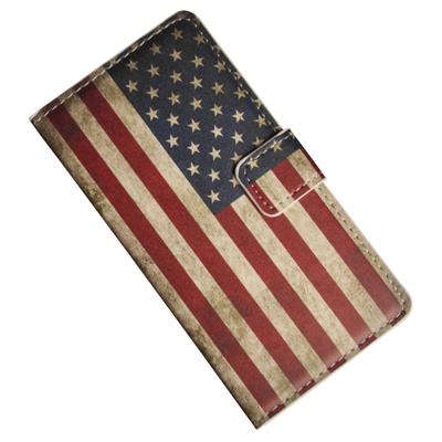 Microsoft Lumia 540  Etui i kunstlæder med USA flag