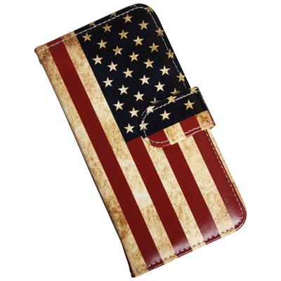 Samsung Galaxy S9 luksusetui med patineret USA flag