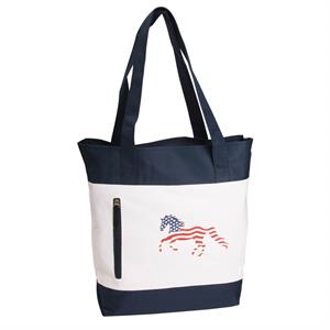 Shopping bag med Stars and Stripes hest