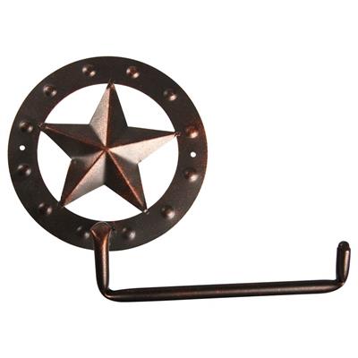 Toiletpapirholder, Amerikansk design, patineret bronze