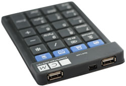 Indbygget 2 ports Hi-speed USB hub