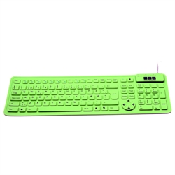 Flexible 2006 mini keyboard, skovgrøn (DANSK layout)