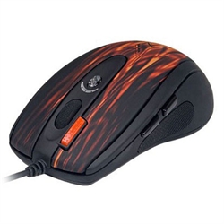 Laser gaming mouse - Fire - UDGÅET