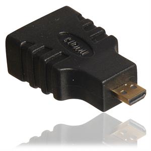 Adapter, HDMI hun til micro HDMI han