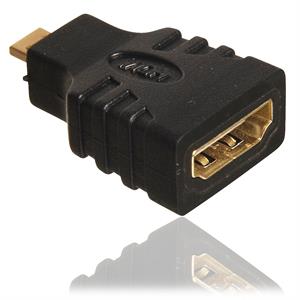 Adapter, HDMI hun til micro HDMI han