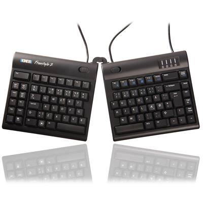 Kinesis Freestyle II tastatur, kan deles eller vinkles