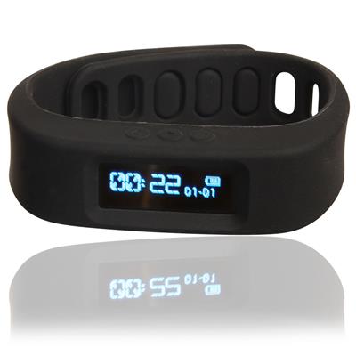 Bluetooth armbånd med skridttæller - UDGÅET