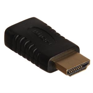 Adapter, mini HDMI hun til HDMI han