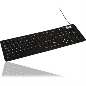 Flexible 2006 mini keyboard, sort (NORDISK layout)