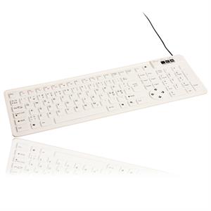 Flexible 2006 mini keyboard, hvid (NORDISK layout)