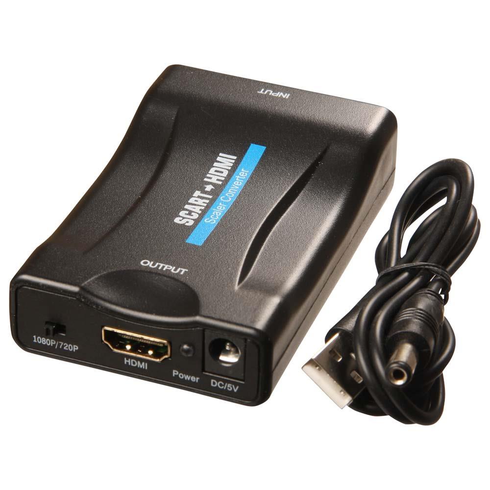 Scart til HDMI adapter strømforsyning