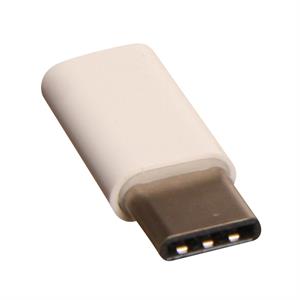 Adapter, micro USB til USB C
