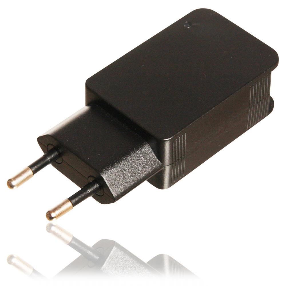 Misvisende at fortsætte Mundskyl USB lader i sort slim design ~ 2000mA!