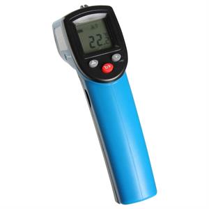 Infrarødt laser termometer, blå
