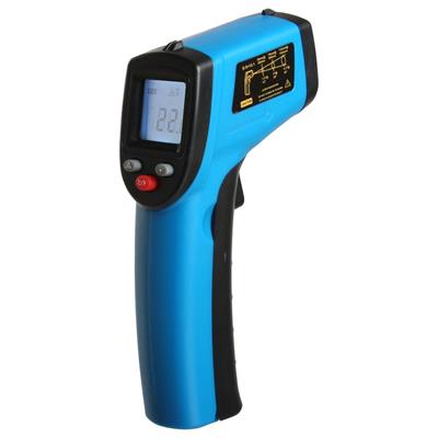Infrarødt laser termometer, blå