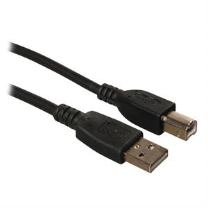 USB printerkabel, 4,5 m, sort