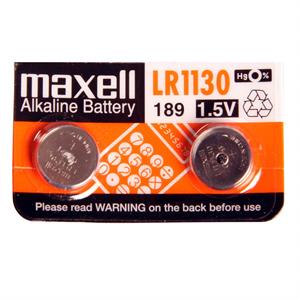 Maxell LR1130 / AG10 Alkaline knap batteri, 2-pak