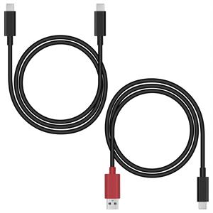 USB C til USB C kabelpakke til Huion Kamvas 12, 13 m.fl.