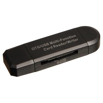 SD og MicroSD læser, til USB eller Micro USB