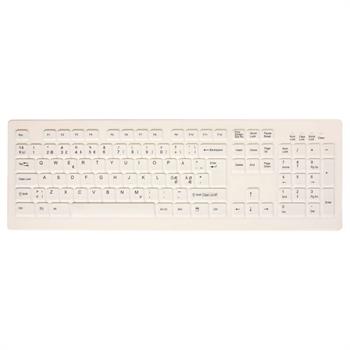 Active Key vandtæt trådløst tastatur, hvid (NORDISK layout), AK-C8100F-FU1-W-NOR