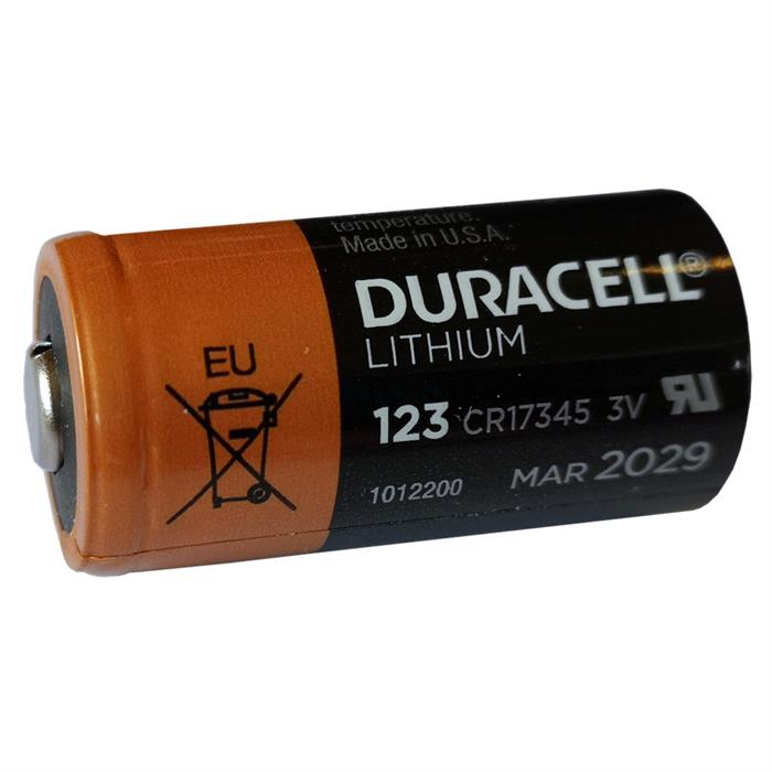 Duracell CR123A Lithium batteri - UDGÅET