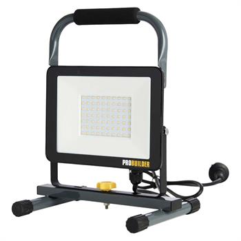 Kraftig LED arbejdslampe, 4000 Lumen, 3500K, 50 Watt