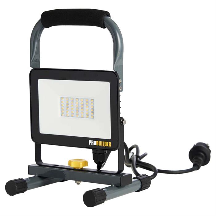 LED arbejdslampe, 2400 Lumen, 3000 K, 30 Watt