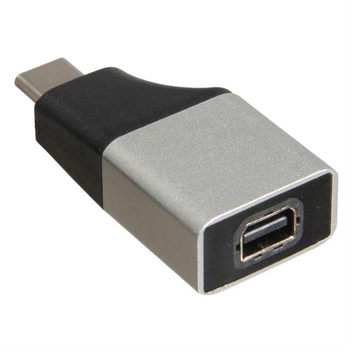Adapter, USB C til Mini Displayport, 4K Ultra HD, 60 Hz