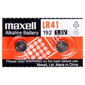 Maxell LR41/ 192 Alkaline knap batteri, 2-pak