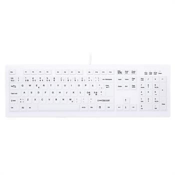 Active Key vandtæt tastatur, hvid (NORDISK layout), AK-C8100F-U1-W-NOR